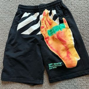 Off-white shorts size large